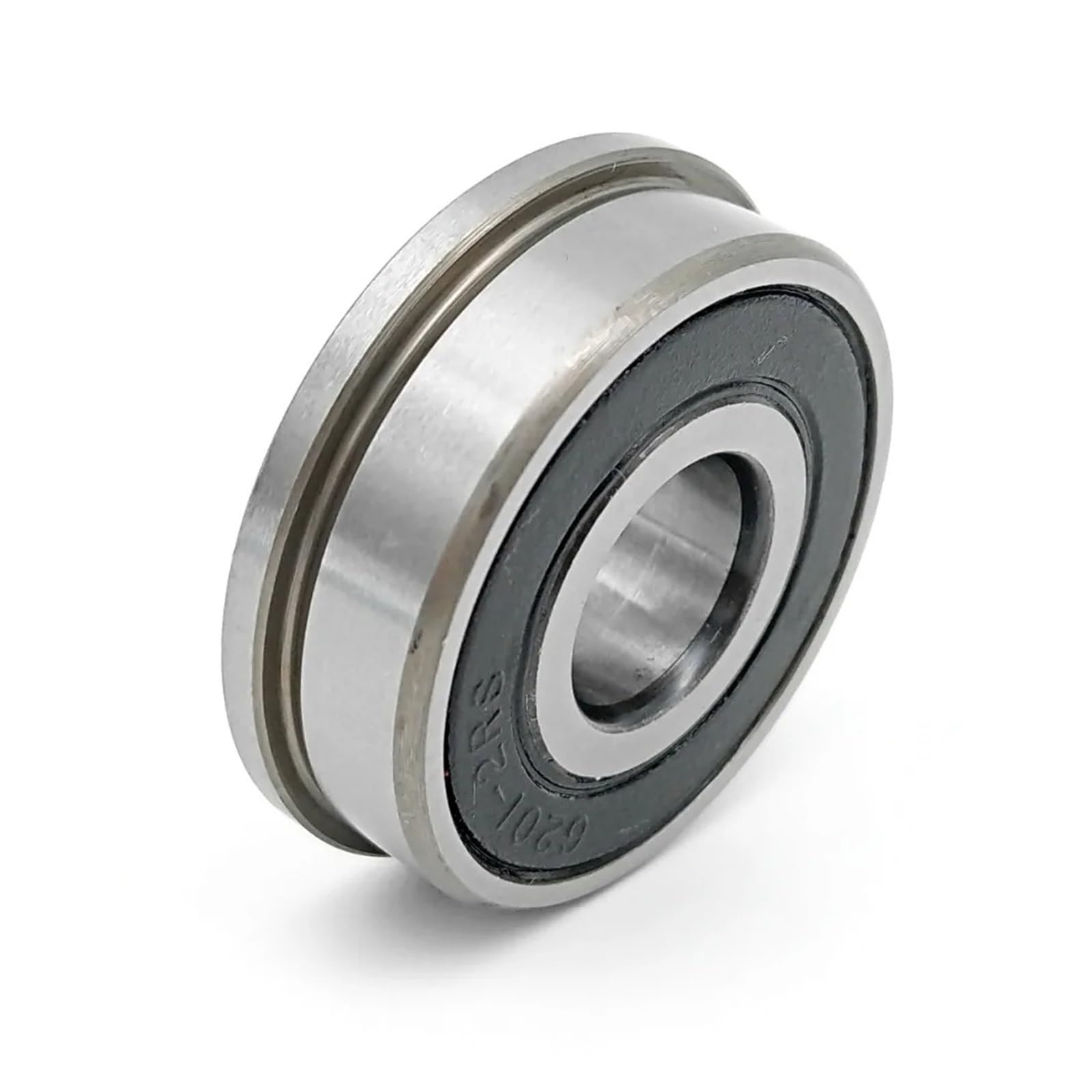 YIVELYYZG 1 Piece F6201 F6201RS F6201-2RS 12x32x10 Flange Bearing Miniature deep Groove Ball Sealed