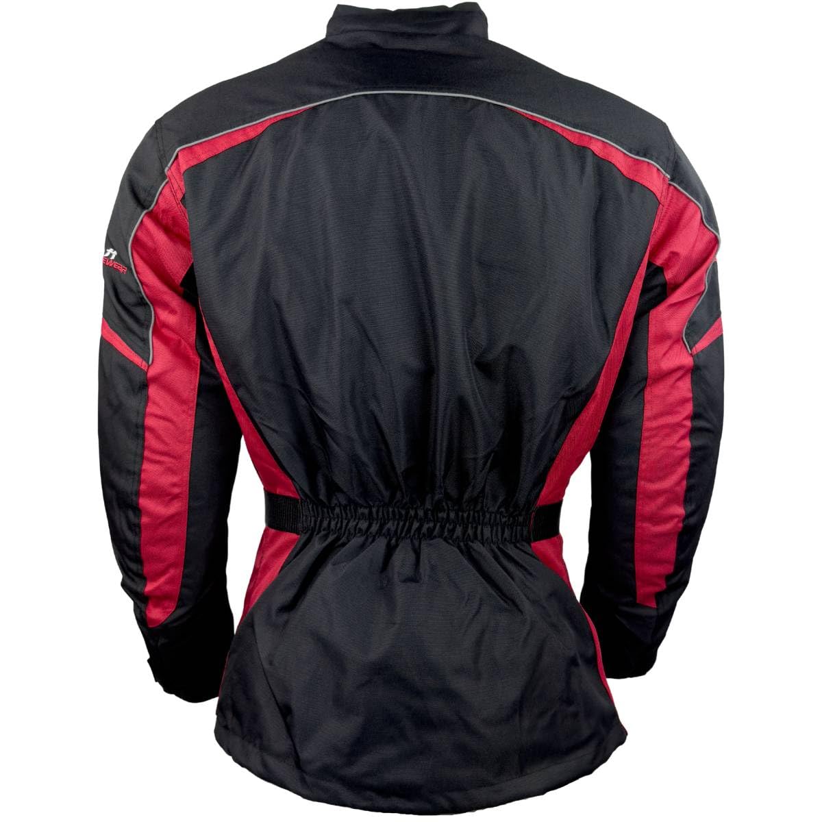 7033 Roleff Racewear "Reno" kurtka motocyklowa tekstylna, kolor: czarny/czerwony, rozmiar: m czarny