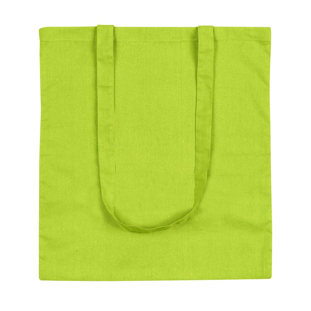 eBuyGB Lote de 10 bolsas de lona de algodón para la compra y playa de 42 cm