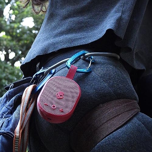 Image of Skullcandy Ounce+ Wireless Bluetooth Speaker - IPX7 Waterproof Mini Portable Speaker with 16 Hour Battery, True Wireless Stereo, and Ballistic Nylon Carry Strap (Navy)