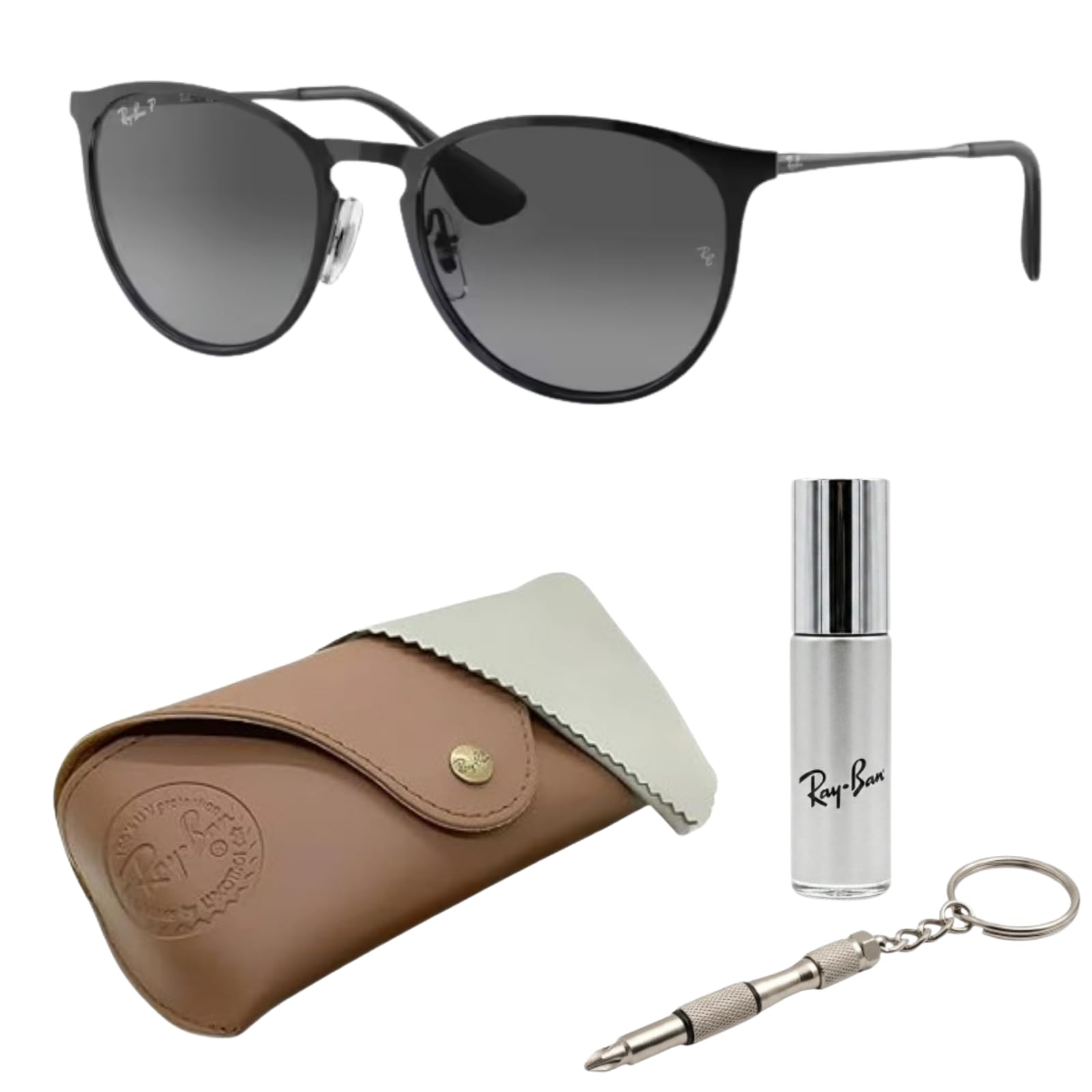 Amazon.co.jp: Ray-Ban RB3539 エリカ メタル サングラス アイウェア