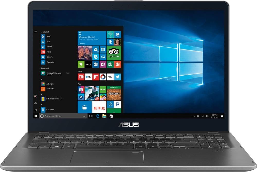ASUS Q525UA 2-in-1-15.6" FHD Touch - i7-8550U - 16GB - 2TB HDD - Black Aluminum