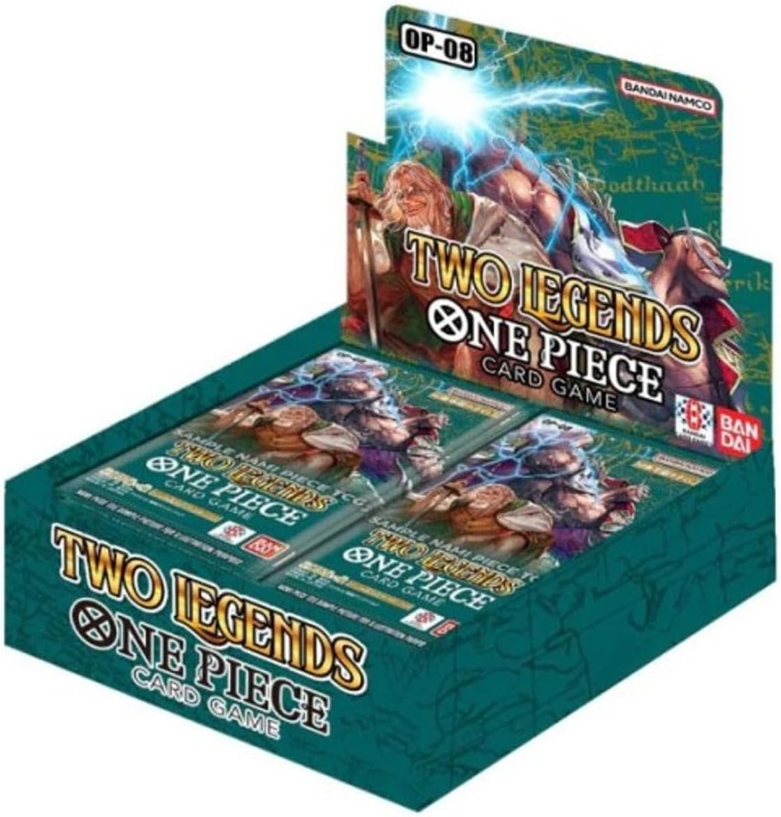 One Piece Card Game - Caja de presentación de dos leyendas OP-08
