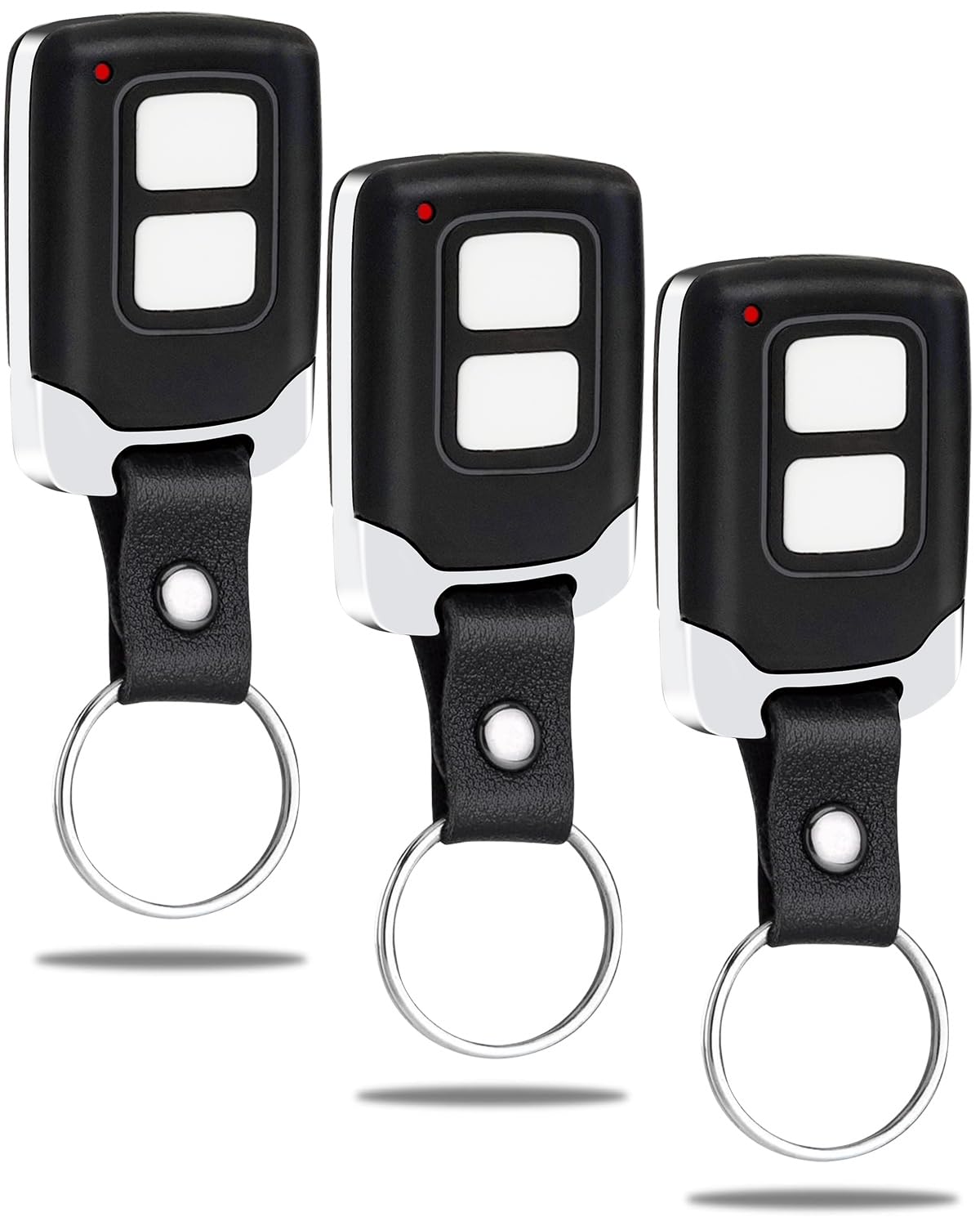 Garage Door Opener Remote for Lift Master Chamberlain Craftsman 893LM 893Max 891LM 971LM 973LM 371LM 373LM Gate Clicker with Red Orange Green Yellow Purple Learn Button, Universal Garage Door Remote