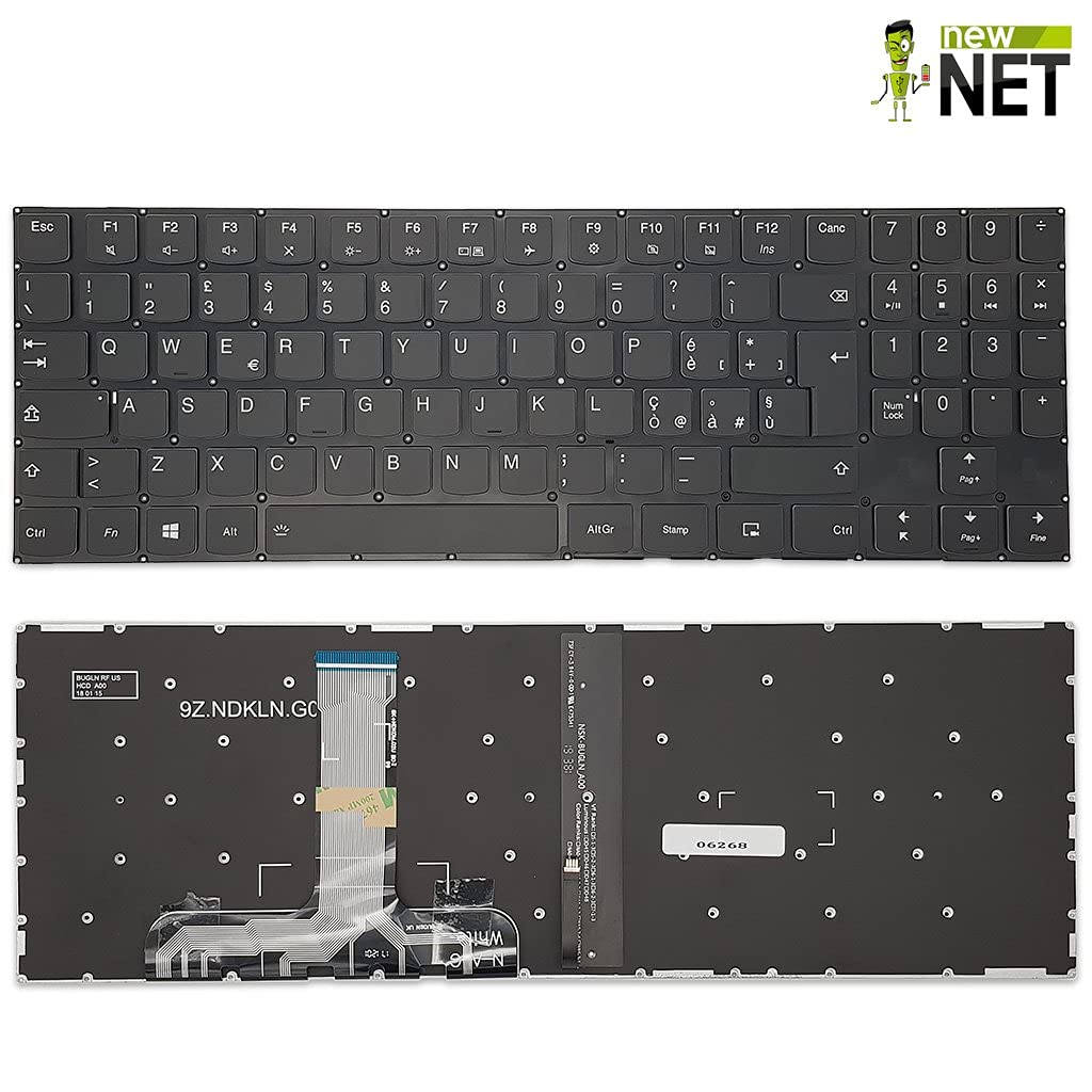 new net Keyboards - Tastiera Italiana Compatibile con Notebook Lenovo Legion Y530 Y530-15ICH Y530-15ICH-1060 Y540 Y540-15 Y540-15irh 81SX 81SY Y7000P Y7000P-1060