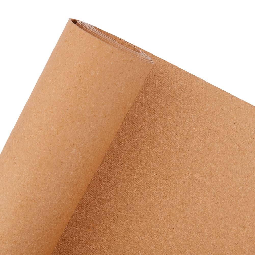 BENECREAT 59x11.8 Inch/ 150x30cm Leather Stiffener Roll, Bag Stiffener Fabric Leather Reinforcement Material for Handmade Purses and Craft Projects, 1.2mm Thick