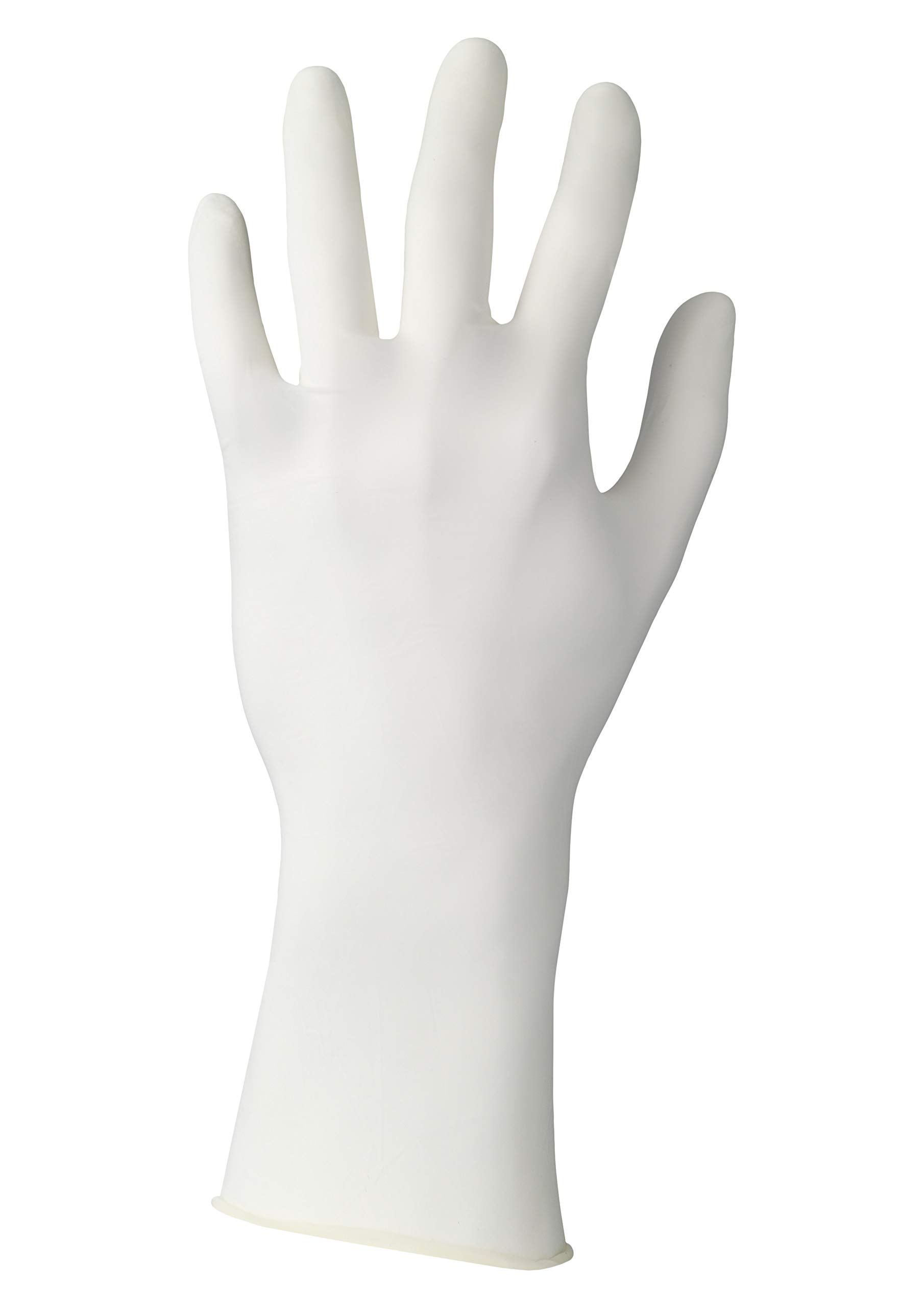Ansell Nitrilite 93-401 Gants en nitrile, protection contre les produits chimiques et les liquides, Blanc, Taille 8-8.5 (Boîte de 100 gants)