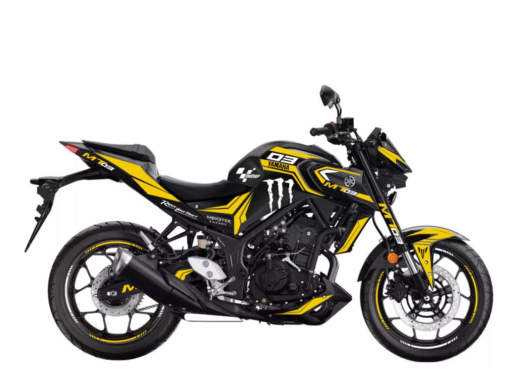 Amazon.com: NCD-Motor Compatible for Yamaha MT-03 2020-On