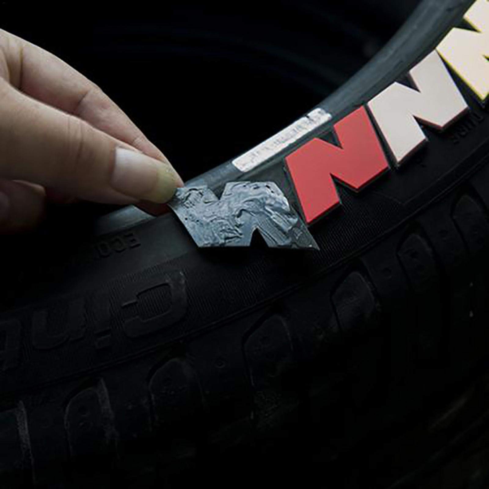 Adesivo per pneumatici 3D lettere modificato auto decorazione