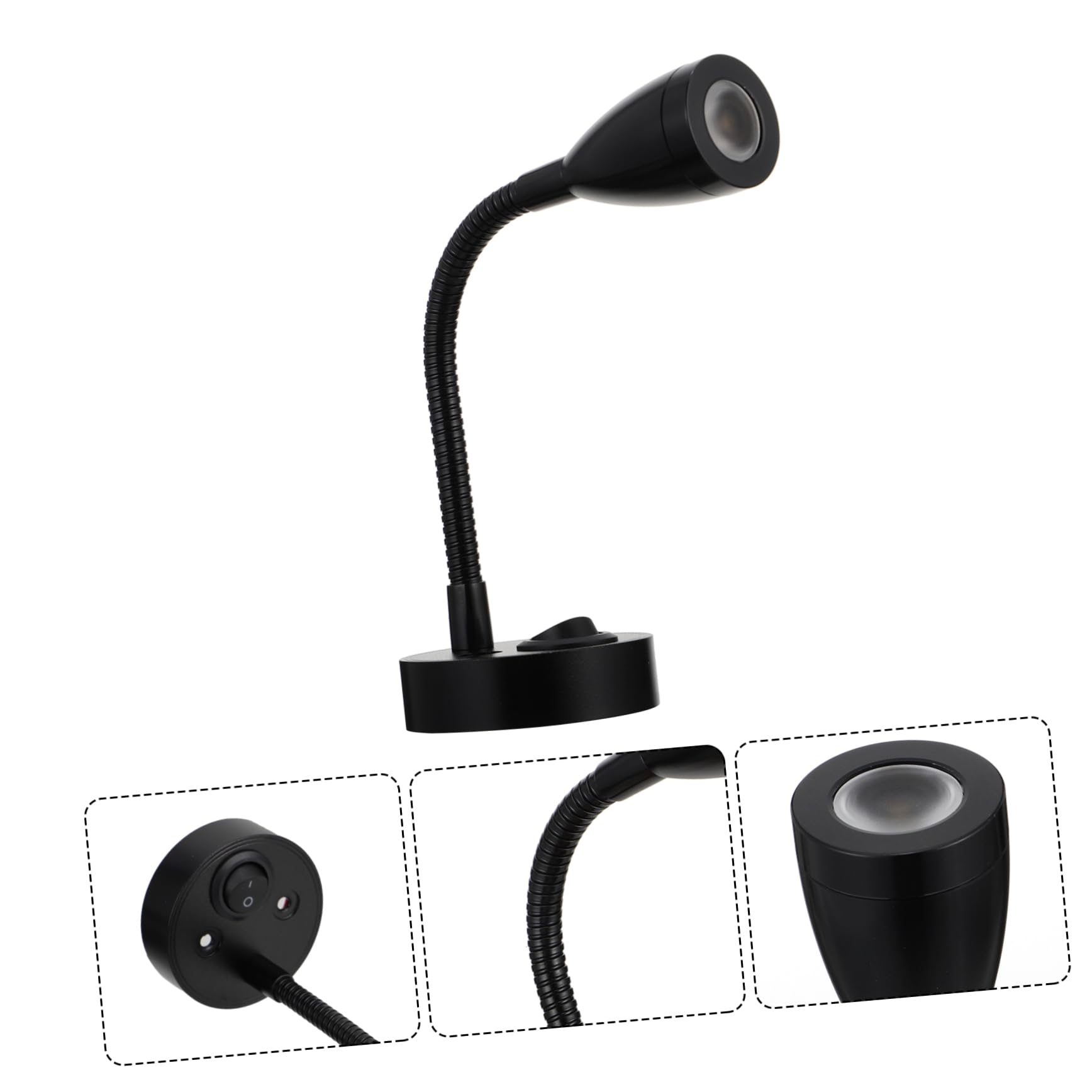 Garneck Motorhome Sailboat Ceiling Light Rvzone Light Car Trailer Motorhome Boat Led Reading Lamp Swivel