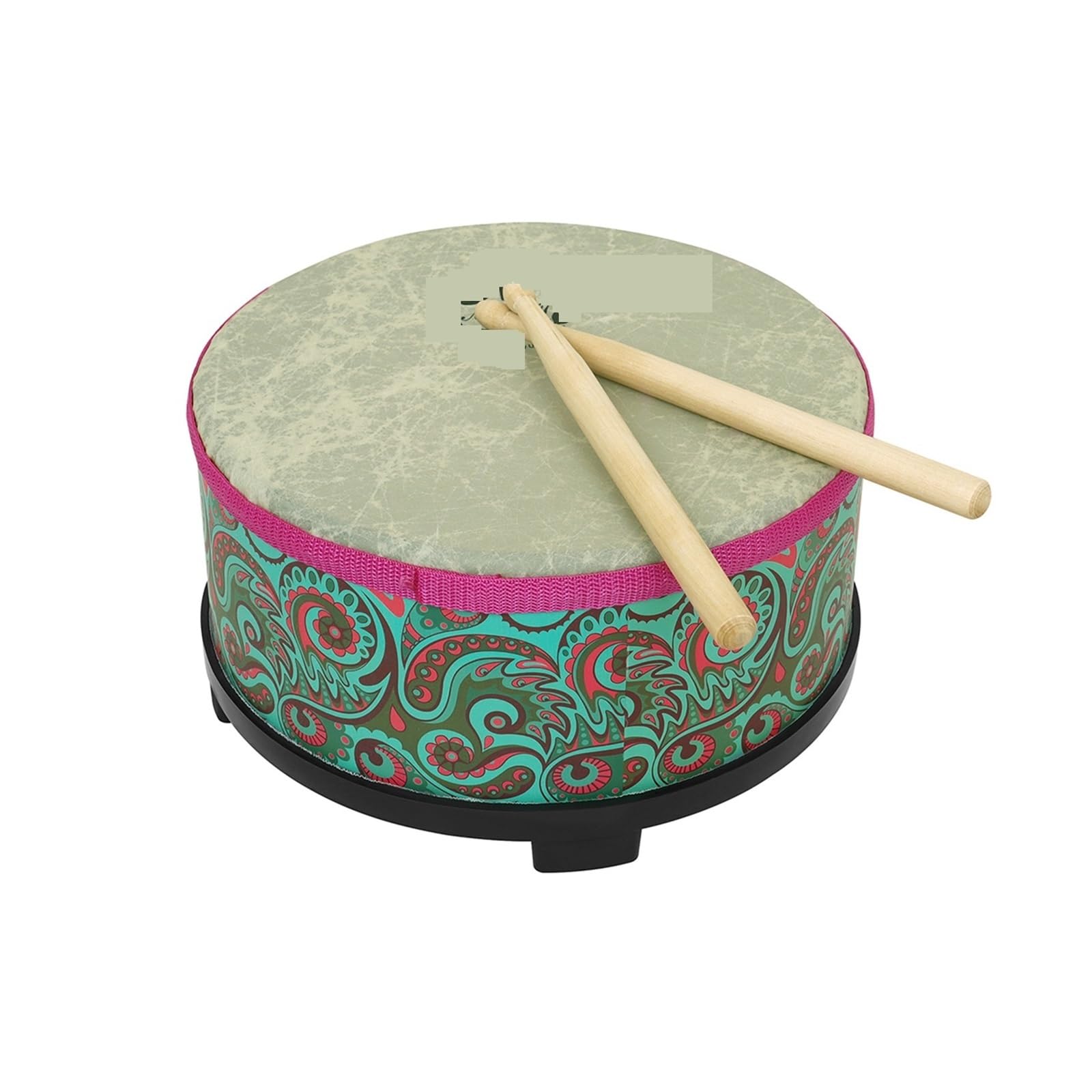 Bongos 10 pulgadas Alto Drum Bongo Set Head Percusión Drums Musical for adultos principiantes Tambores