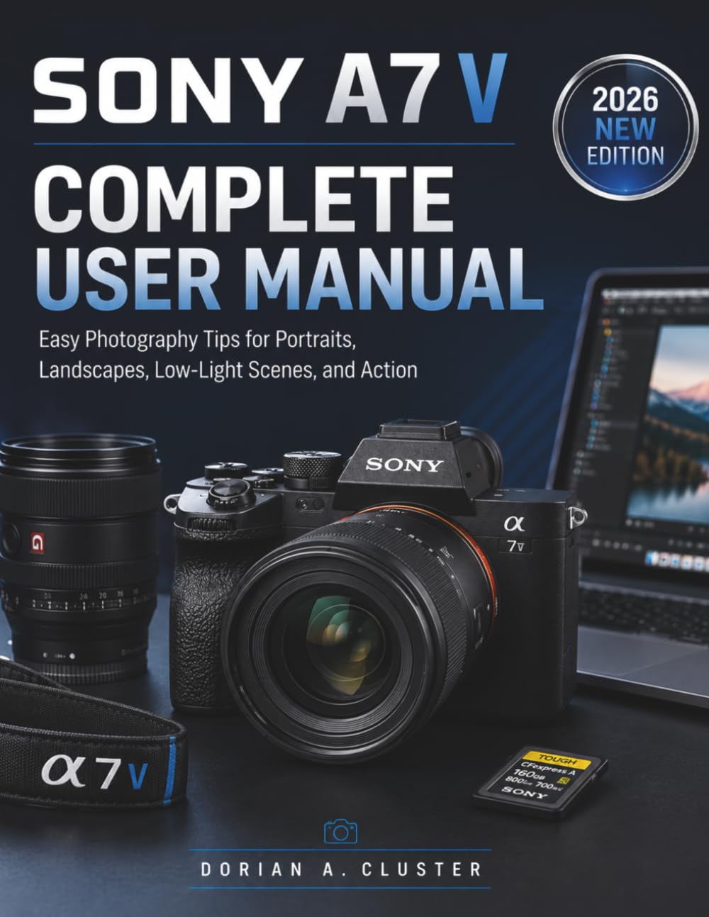 SONY A7 V COMPLETE USER MANUAL: Easy Photography Tips for Portraits, Landscapes, Low-Light Scenes, and Action