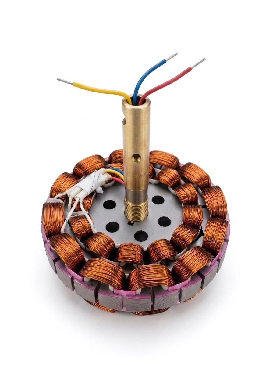 Super Premium Ceiling Fan Stator, 1200mm Size, 14+14 Pole Design, High-Speed Performance-image-18