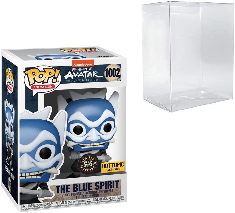 Funko Avatar: The Last Airbender - Zuko Blue Spirit Chase Pop! Exclusive Vinyl Figure Includes Compatible Pop Box Protector Case