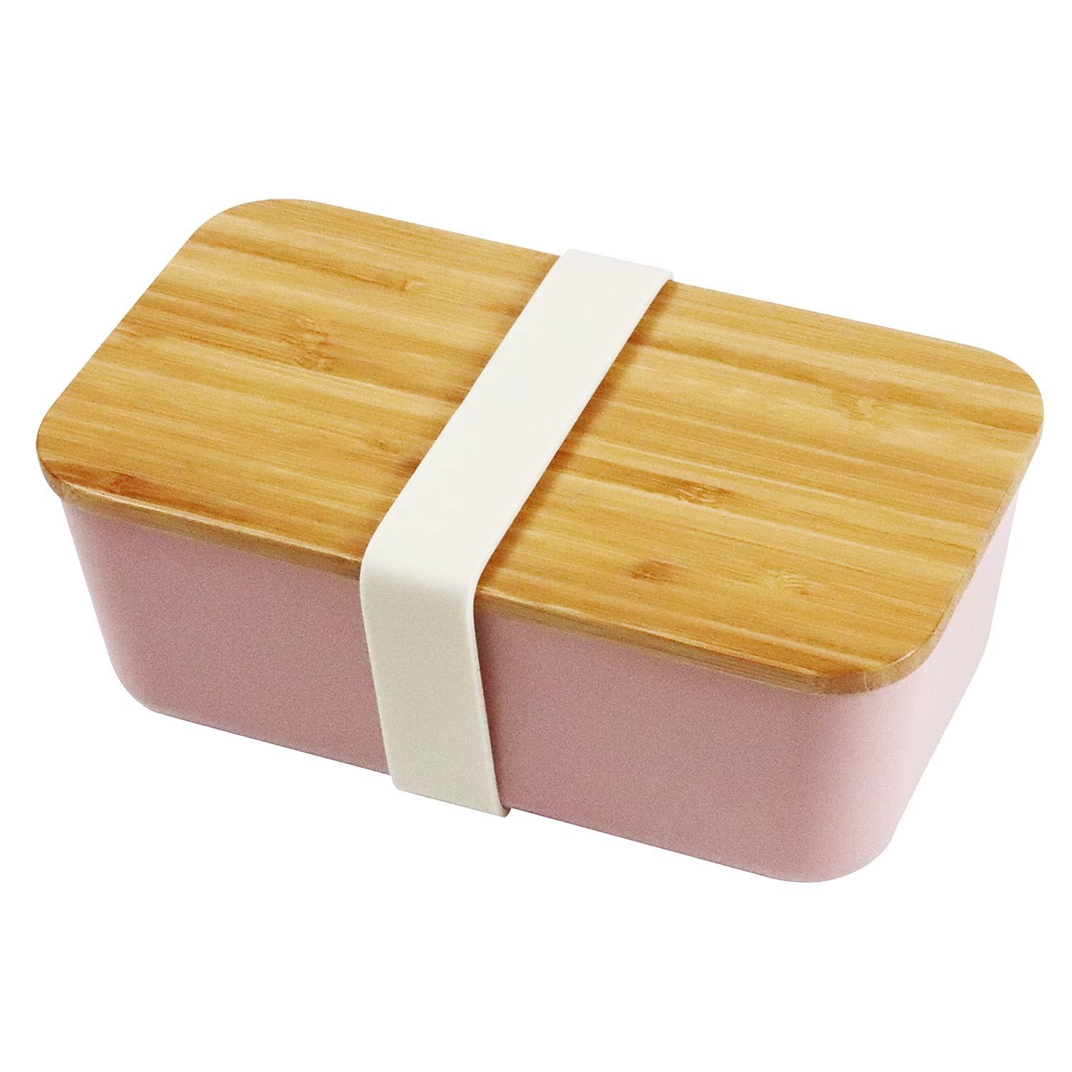 Takenaka T-06639 SUKITTO Lunch Box, Pink, Approx. 25.4 fl oz (750 ml)