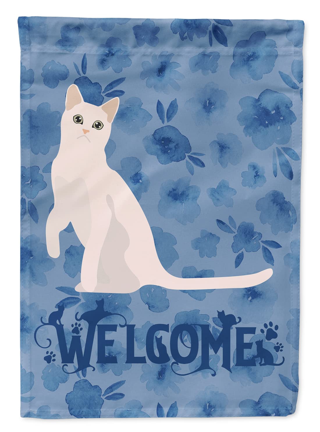 Drapeau Cat Burmilla Caroline's Treasures exprimer votre amour des chats entrée chaleureuse