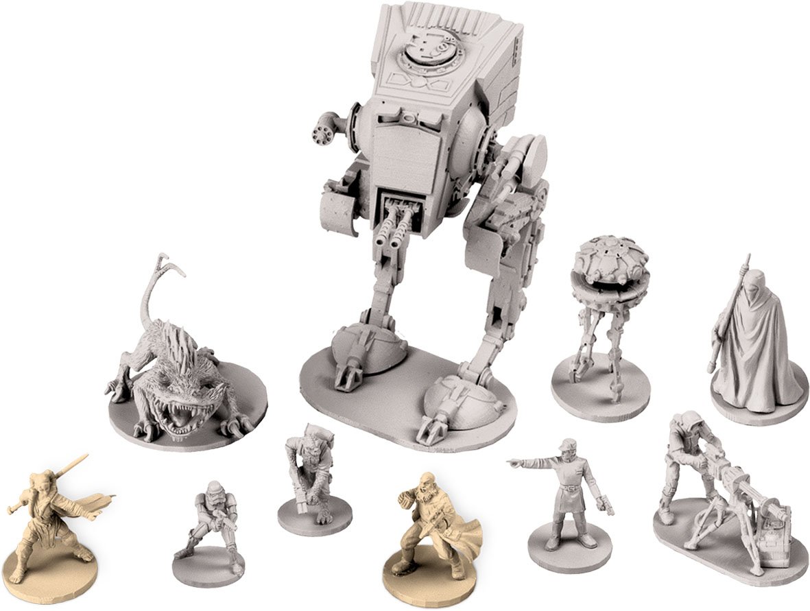 Star Wars: Legion Rebel Alliance Starter Set - Gioco di miniature da tavolo, gioco di strategia per bambini e adulti, età 14+, 2 giocatori, 3 ore di gioco, realizzato da Atomic Mass