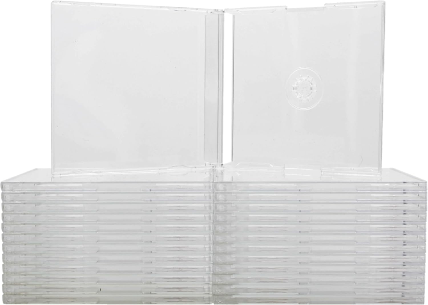 (25) Slimline Import CD-5 Jewel Boxes - Holds J Card Inserts, Used for Import CD Singles CDBS78