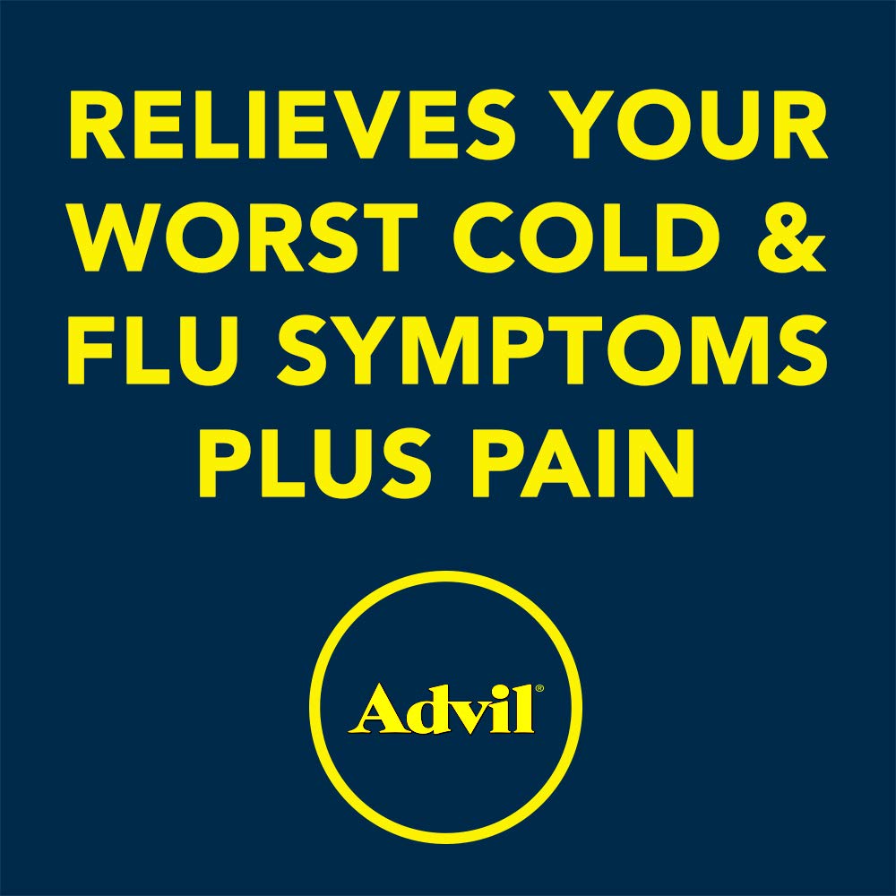 Advil Multi Symptom Cold and Flu Medicine - 20 Coated Tablets — Amazon image 5