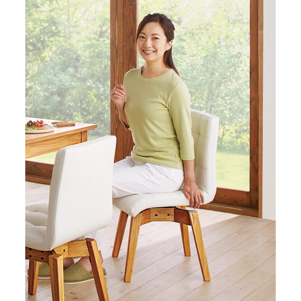 SKB DC STB　回転式スツール　4脚　ナチュラル　ダイニングチェア SKB DC STB 回転式スツール 4脚 ナチュラル ダイニングチェア