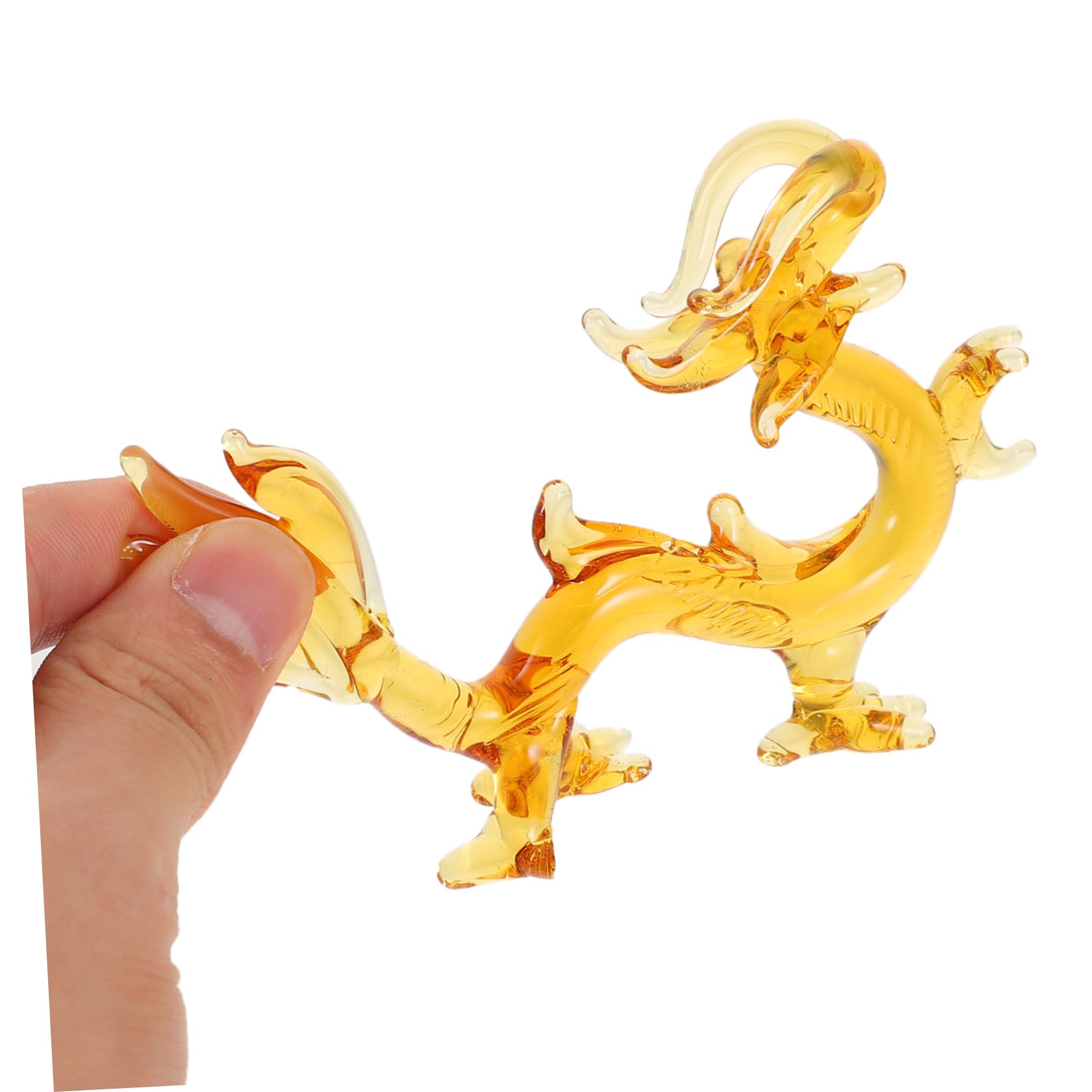 クリスタル製ドラゴン像 金色装飾 【公式通販】