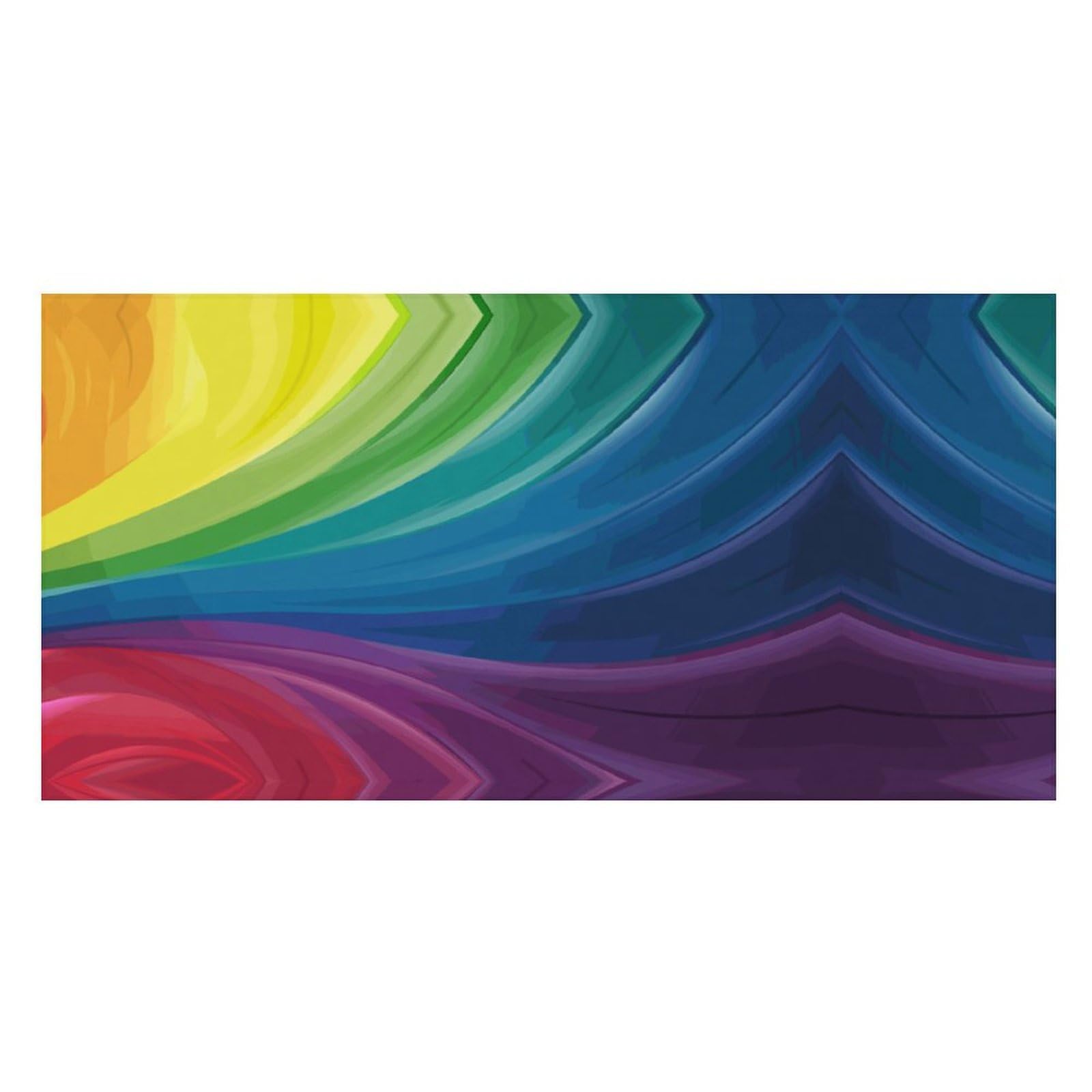 LWORZIIB Beach Towel, Colourful Rainbow Bath Towel, Pool Towel Great for Gym Swimming 80 X 160cm
