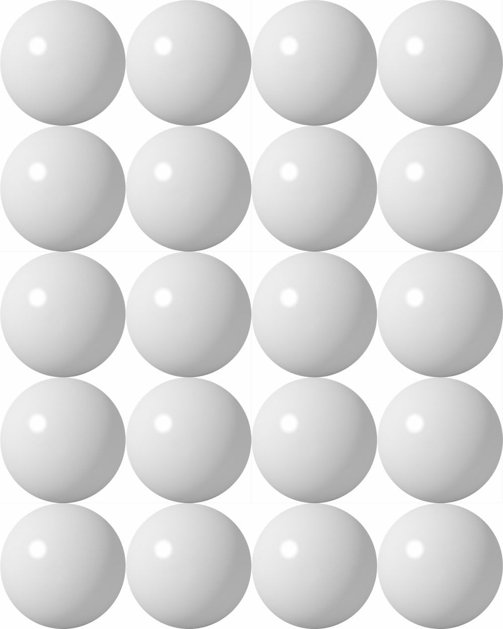 Twenty (20) Hungry Hungry Hippos Game Replacement Marbles