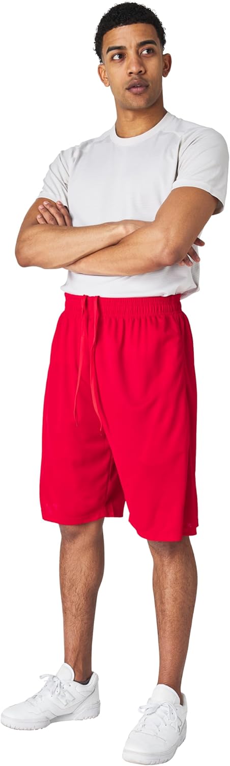 Ultra Performance 5 Pack Mens Shorts, Athletic Gym Shorts Workout Basketball Shorts for Men, SM - 5X - Image 2