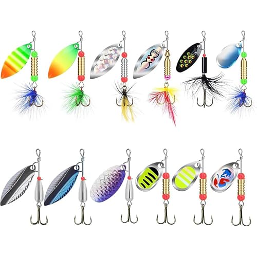 Pre-Rigged Soft Lures, Fishing Lures for Bass Trout Crappie Walleye, Unique Vibrating Swim Action and Trembly Sinking Move for More Bites, Soft Swimbait for Family Fishing