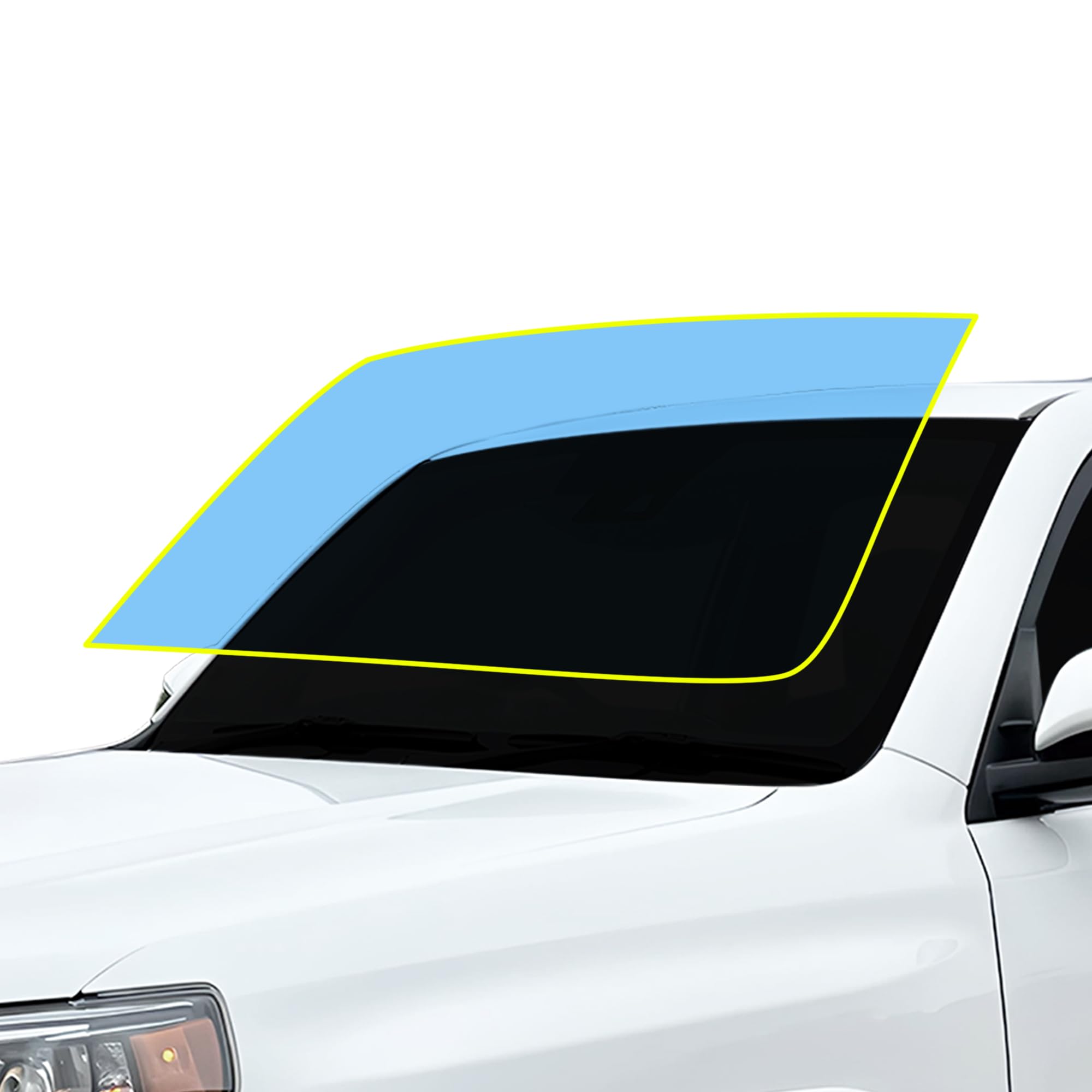 BOGAR TECH DESIGNS Precut Made for Toyota 4Runner 2014-2024 Front Windshield Protection Film Scratch Resistant Ultra Clear Kit Cover, Clear