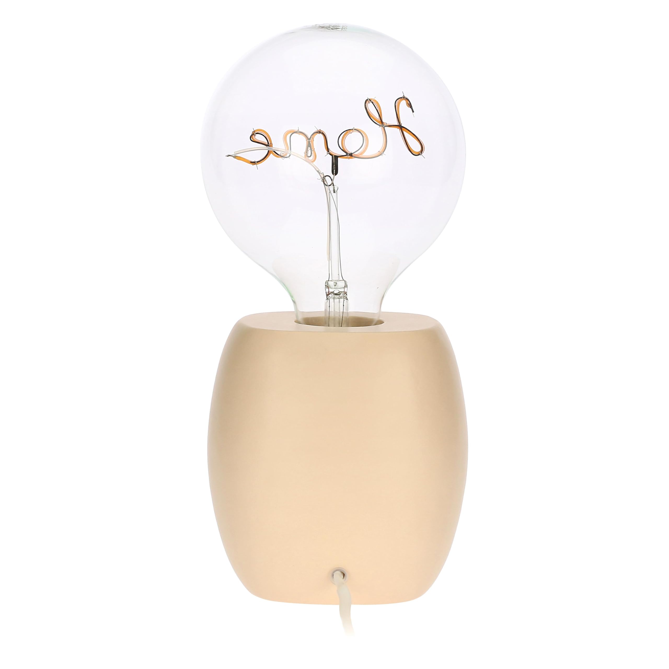 THUN, Lampada da Tavolo Design in Ceramica Decorata a Mano, Linea Happy Country, Idea Regalo per la Casa, 12 x 10 x 13 cm h