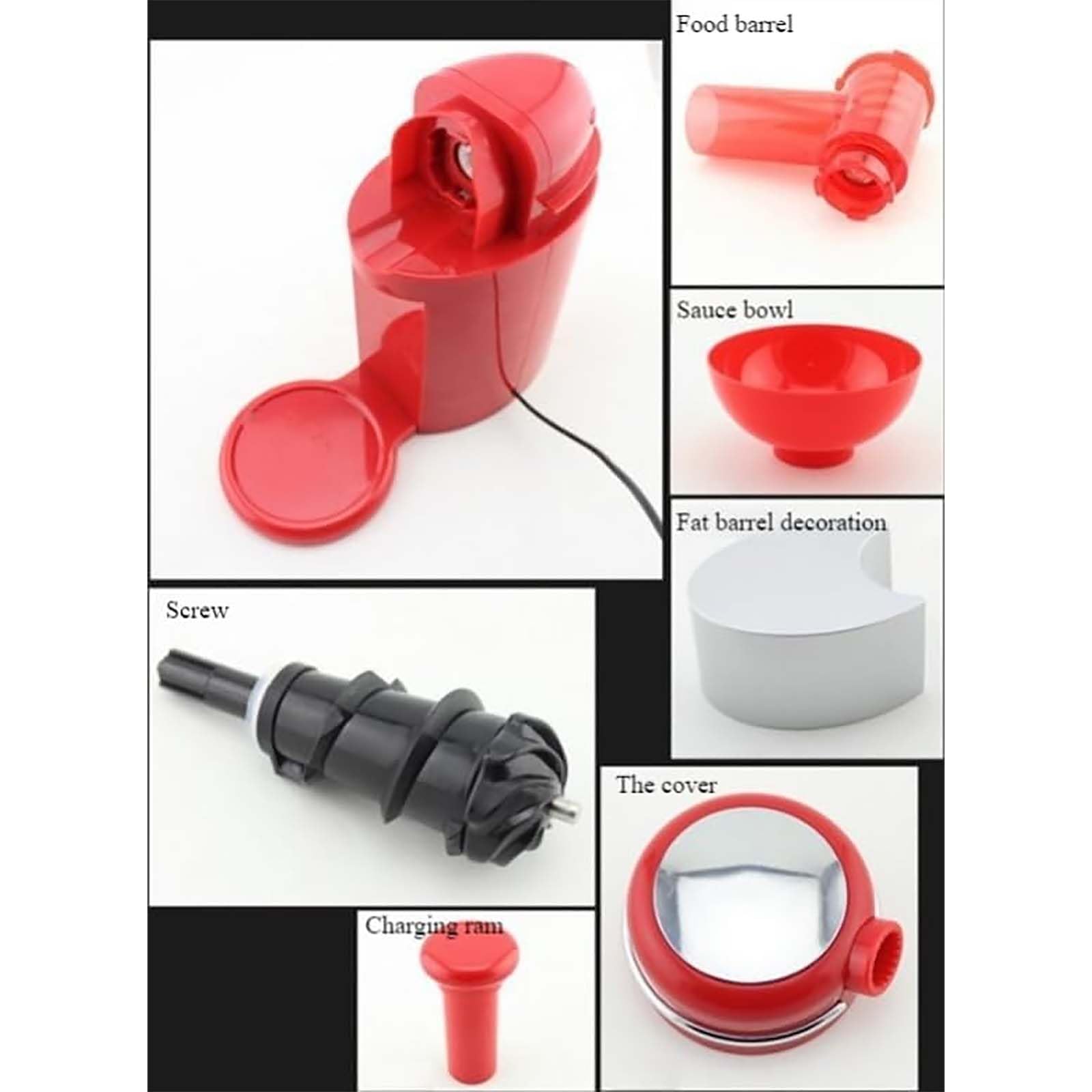 Macchine per Gelato, frullatore per Yogurt alla Frutta congelato, Dessert, Fai da Te, Gelato Senza latticini, Senza BPA, per Gelato Fatto in casa, Sorbetto