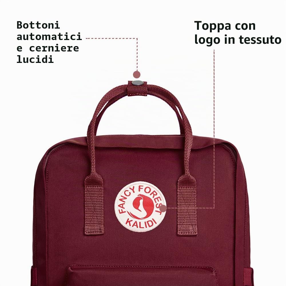 KALIDI Bp04 Zaino casual Unisex - Adulto (Pacco da 1)