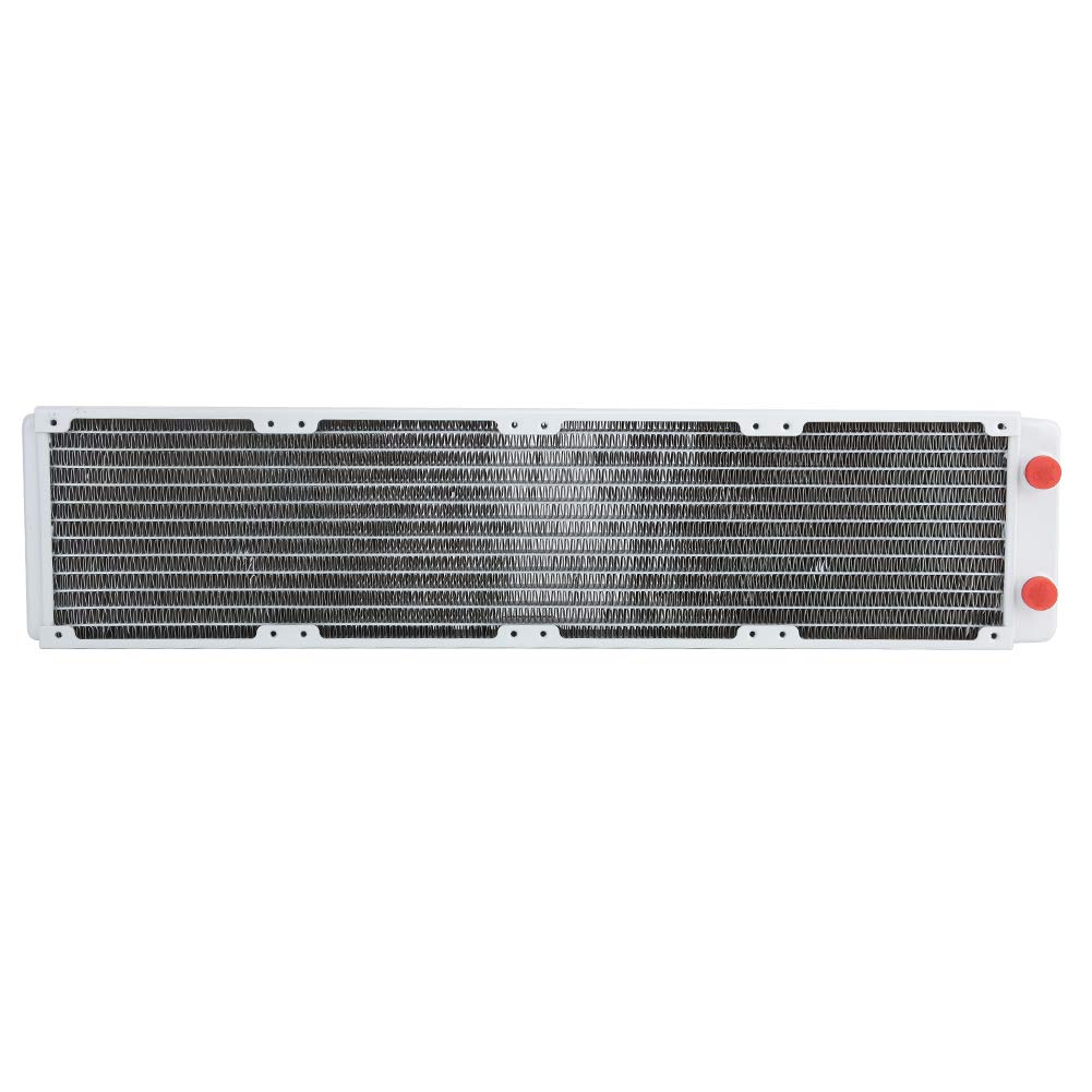 Radiador de Refrigeración por Agua para PC con Disipador de Calor de Cobre para Computadoras y Equipos Industriales Construcción de Latón Duradero de 480 Mm