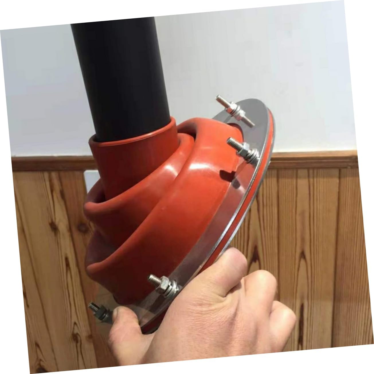 Protection Ring for Stove Chimney Silicone Chimney Anti-scalding Device Camping Cooking Gear