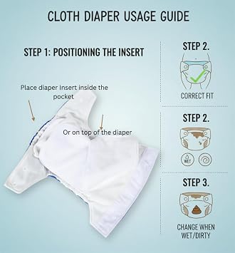 20-Pack KaWaii Baby Reusable Unisex Cloth Diaper Shells, One Size Adjustable Washable Leak-Proof Pocket Baby Nappies