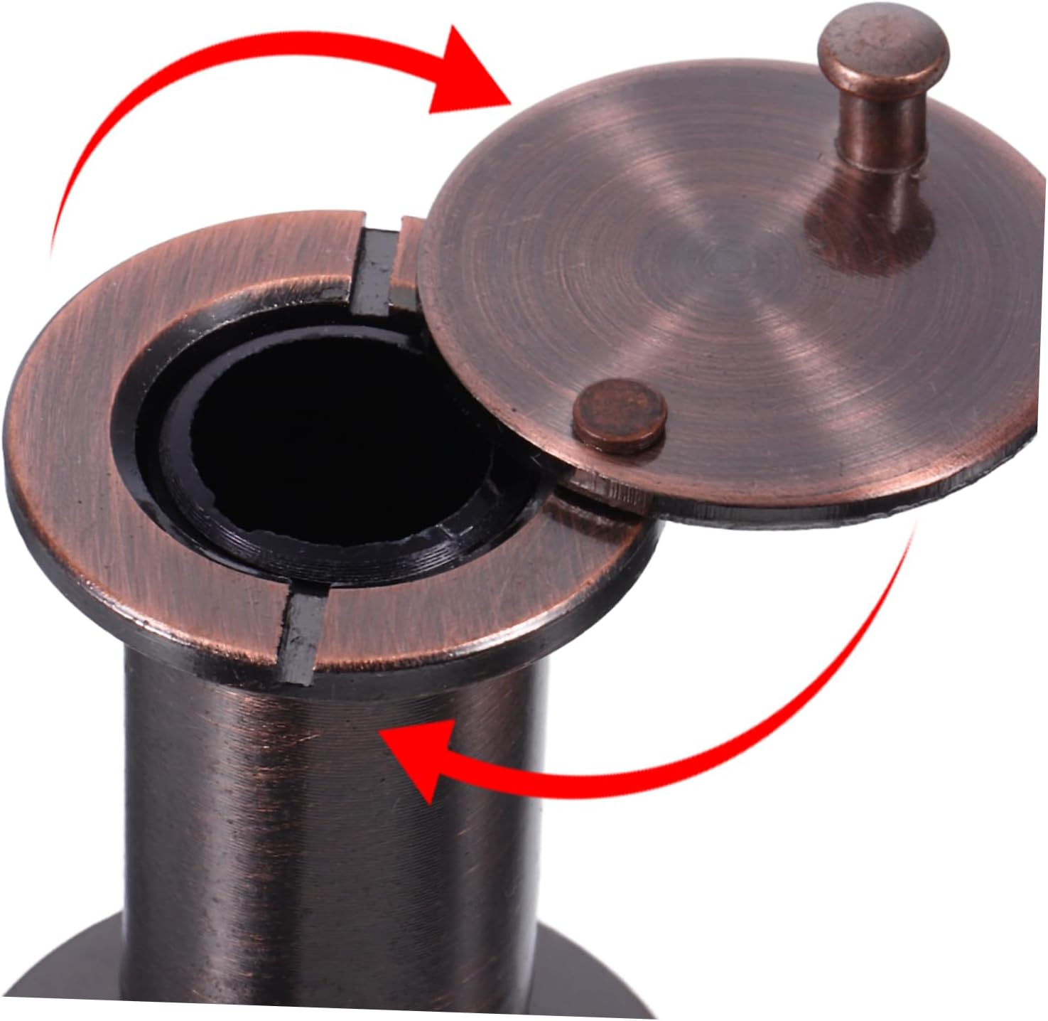 220degree Wide Angle Door Peephole Privacy Door Viewer Security Peephole Kit Standard Fit