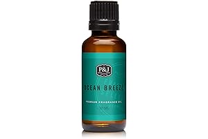 P&J Fragrance Oil - Laundry Essential Oil for a Fresh Ocean Breeze Scent (30ml)