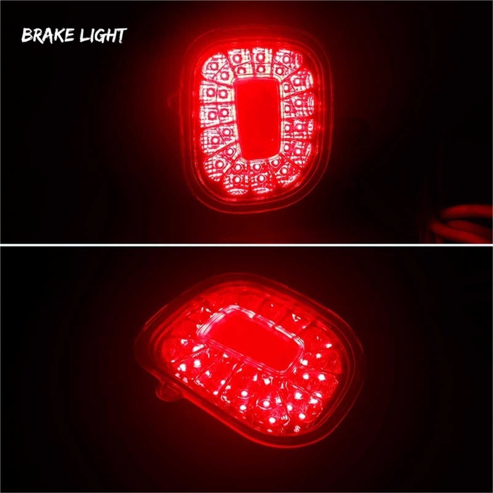 For Jeep Renegade 2015-2022 2-in-1 LIGHT rosso auto paraurti posteriore riflettore luci posteriori fendinebbia posteriori con luci di retromarcia di backup bianche(Red Lens)