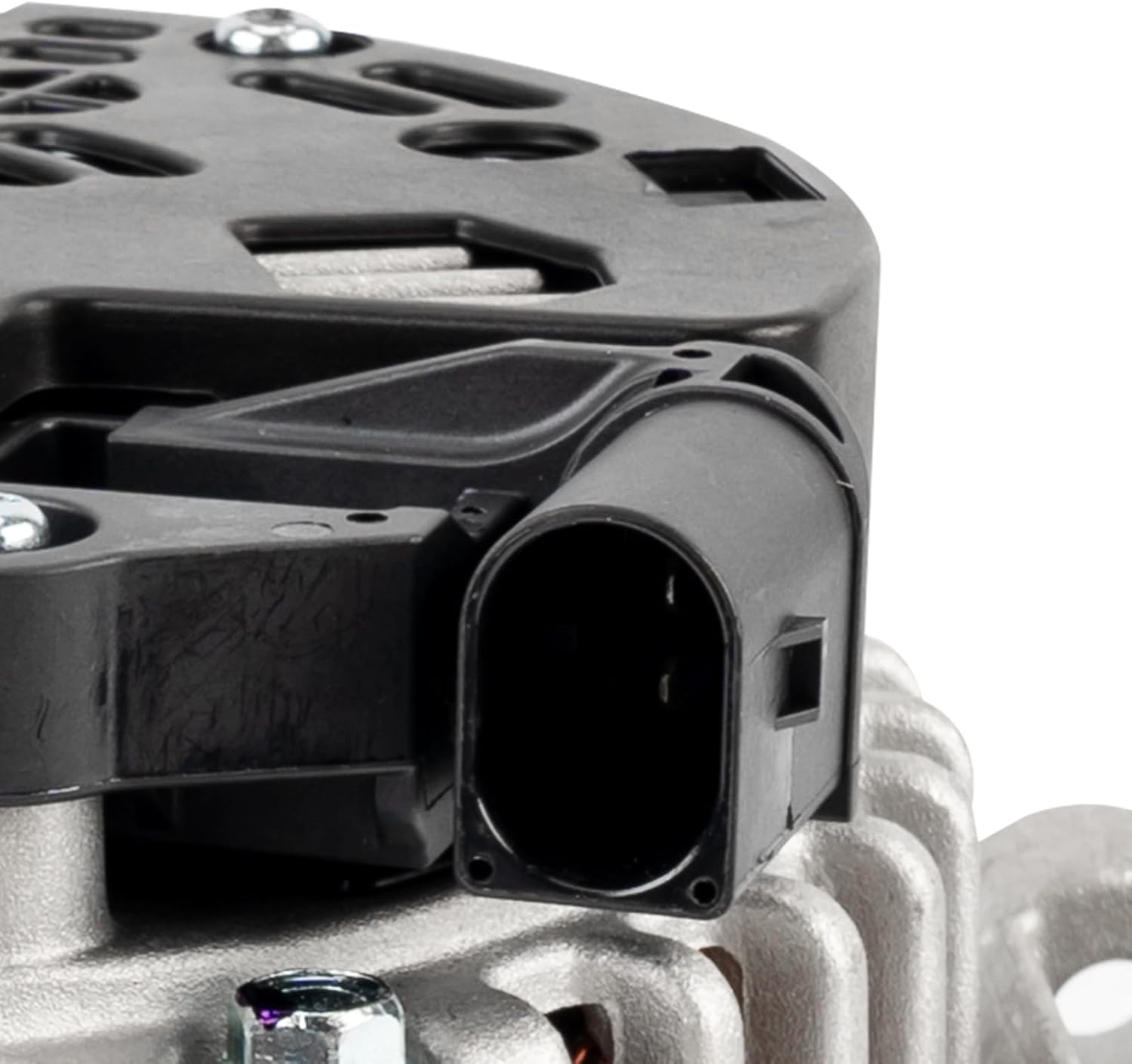 KAX Alternator Fit for E350 2006-2010, S550 2007-2011, E350 2011 3.5L, ML350 2008-2009 All Mode/2010 3.5L, E550 2007-2011, SL550 07-09 11-12 for 11220N 12V 180Amp CW S6 6-Groove Pulley