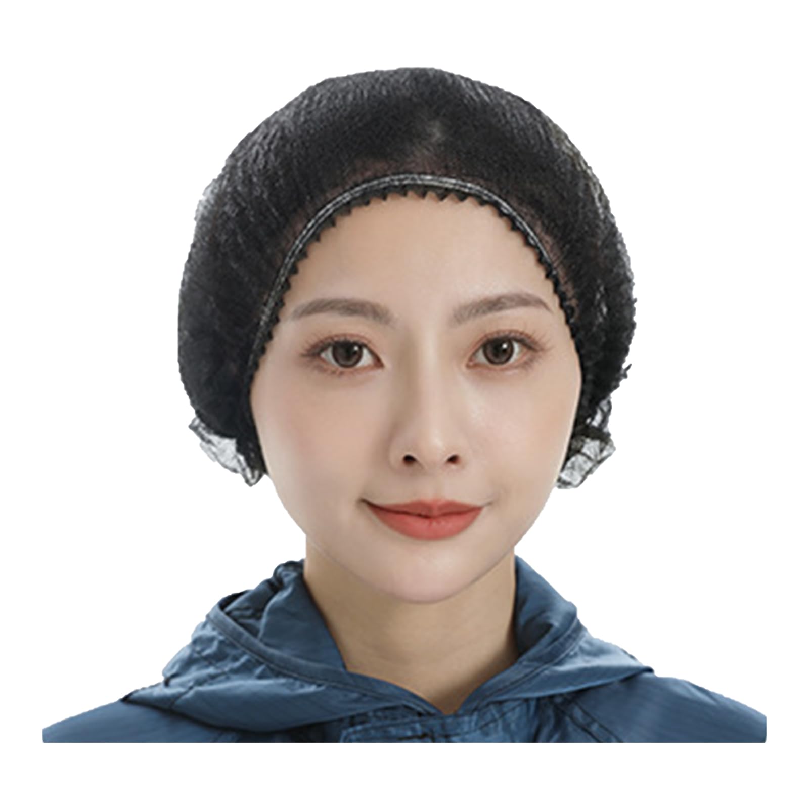 Rete per Capelli Cappelli Monouso para el Pelo 24in Tessuto Non Tessuto Traspirante per Uomini Donne Chirurgo Laboratorio Spa Ristorazione Cucina