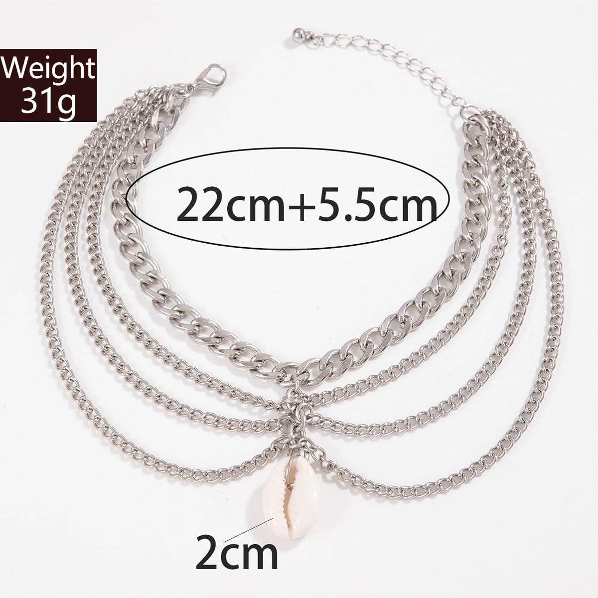 JFORYOU Toe Rings for Women Adjustable Open Toe Rings with Anklet Set CZ Flower Toes Ring for Summer Beach Foot Jewelry - Image 5