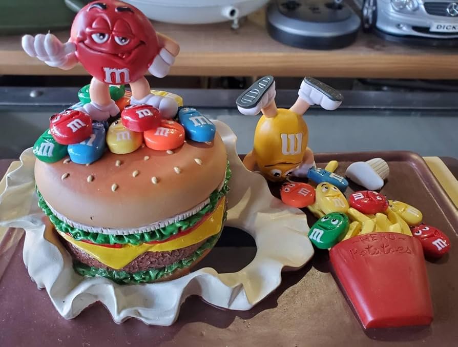 Amazon.co.jp: エム&エムズ m&m アメリカン雑貨 ハンバーガー