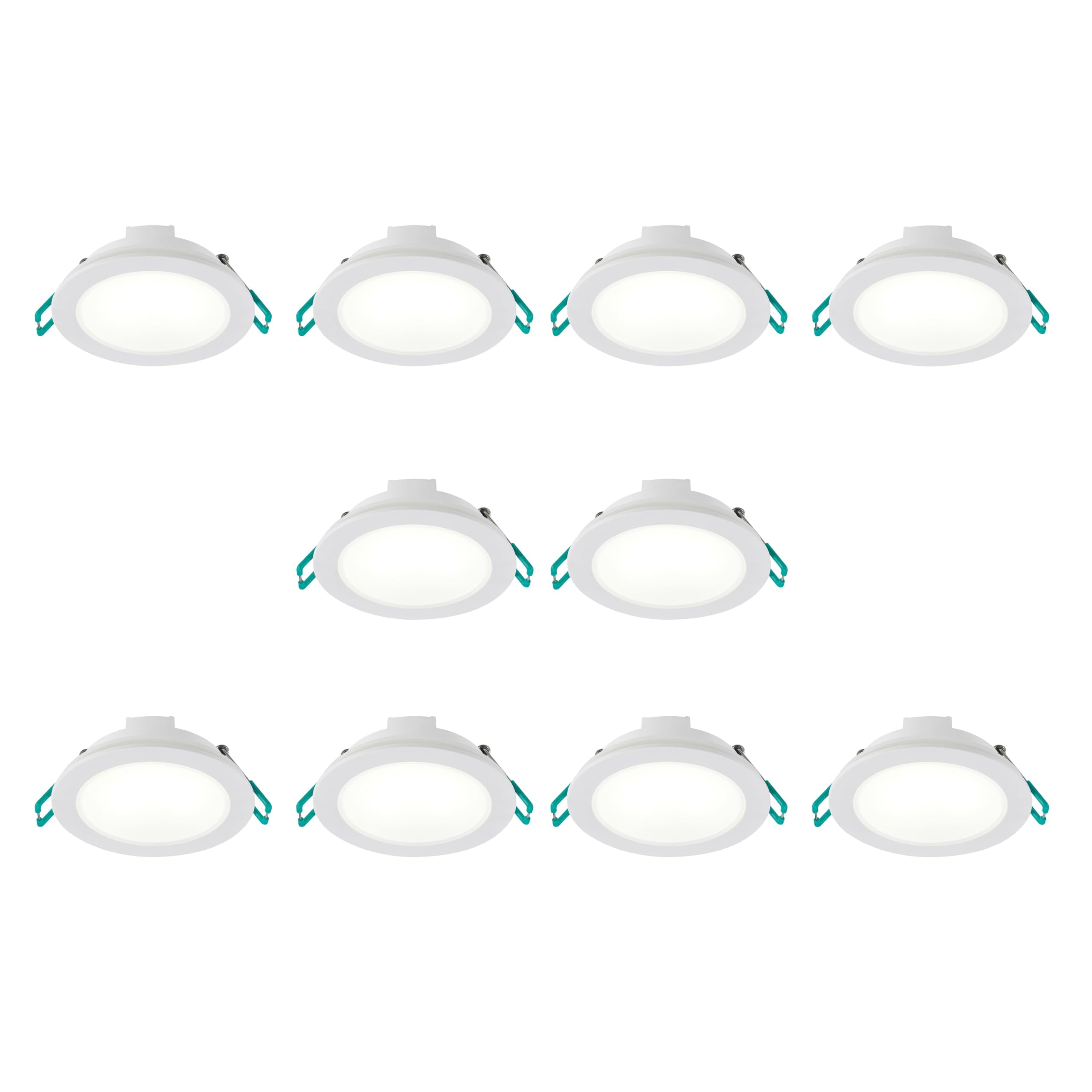 Sylvania SylSpot Neos 4.8W LED Spotlight - 10 Pack - Neutral White - White