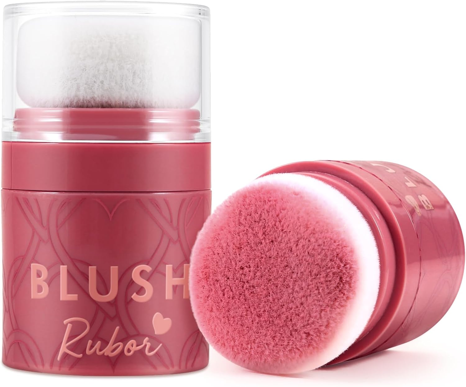 Boobeen Fard à Joues Poudre Libre, Fard à Joues Poudre, Fard à Joues Naturel Très Pigmenté Maquillage Fard à Joues Doux Longue Tenue, Finition Matte