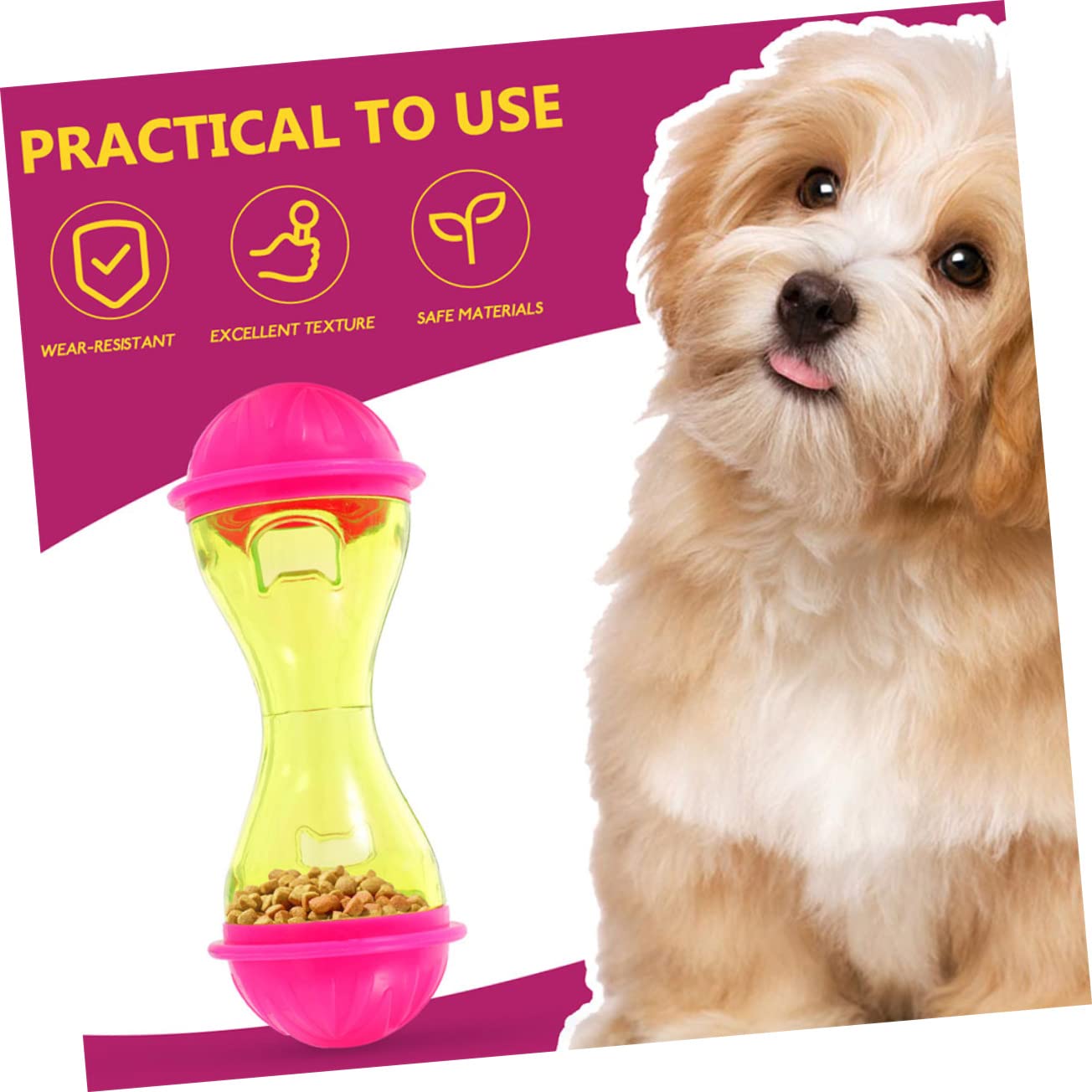 Sosoport 10pezzi Dispenser Di Snack Per Cani e Gatti Gioco Interattivo Premium Design Forma Di Osso e Facile Da Usare e Resistente Adatto Per Cani e Gatti Di Piccole e Medie