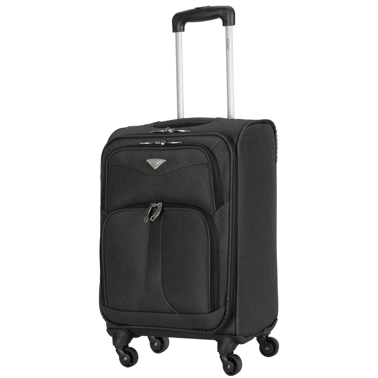Flight Knight Lightweight 4 Wheel 800D Soft Case Suitcases Anti Crack Cabin & Hold Luggage Options Approved for Over 100 Airlines Including easyJet, BA & Many More! — view 29