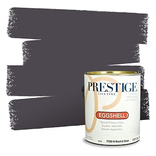 PRESTIGE Paints Interior Paint and Primer In One, 1-Gallon, Eggshell, Comparable Match of Behr* Extravagance*