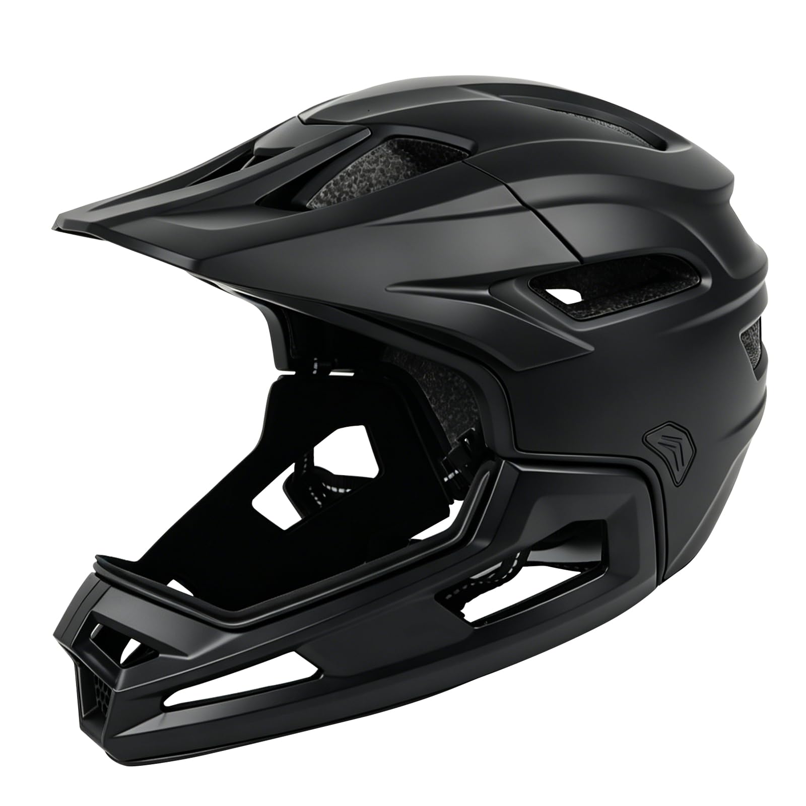 MEETYOO Mountainbike Helm-MTB Full Face Helm, Einstellbare Größe Fahrradhelm für Männer Frauen
