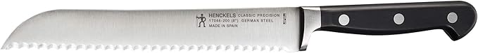HENCKELS Classic Precision Razor-Sharp 8-inch Bread Knife, Cake Knife, German